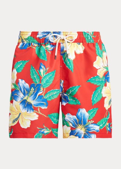 Men's Polo Ralph Lauren Traveler Floral Swimshorts | 695140KCJ